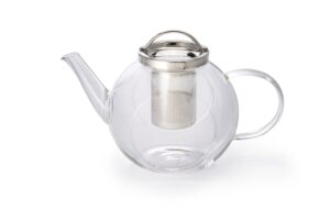 Glazen theepot